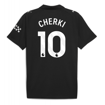 Billige Fotballdrakt Manchester City Rayan Cherki #10 Replika Bortedrakt 2025-26 Kortermet